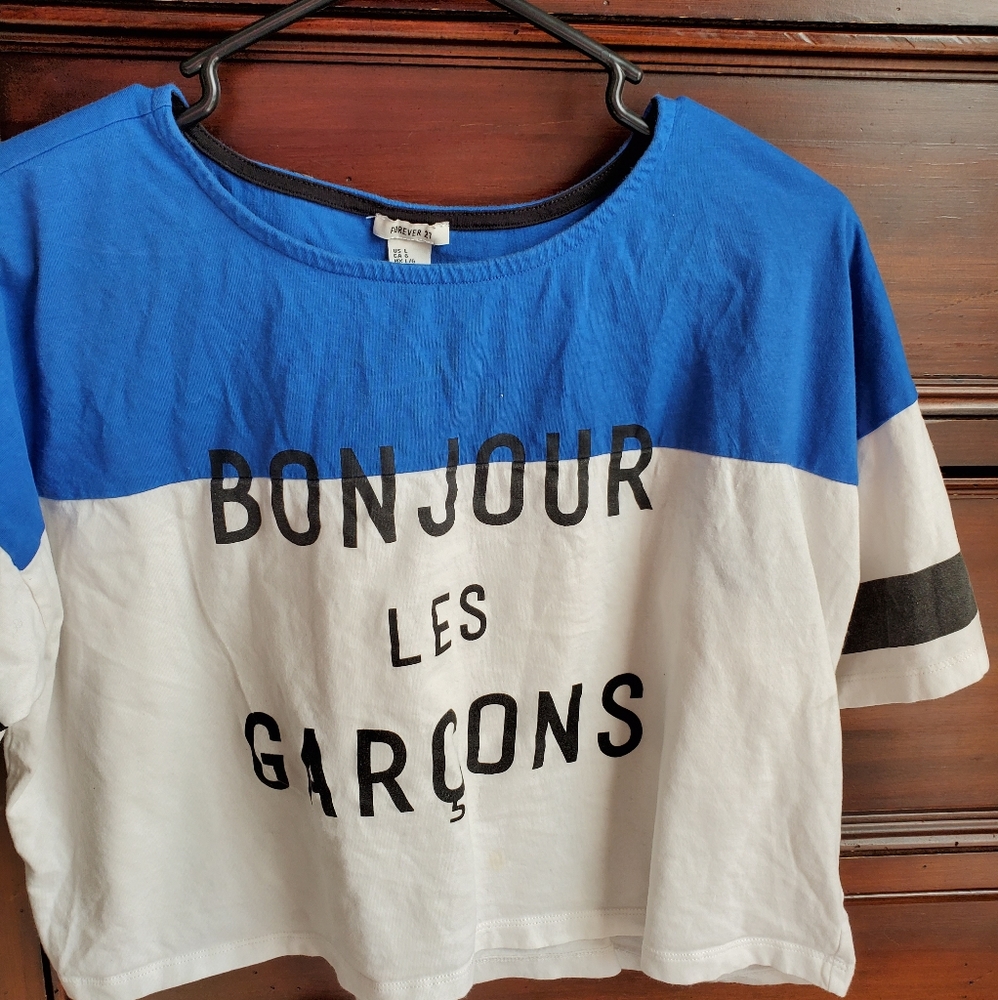 Crop tee